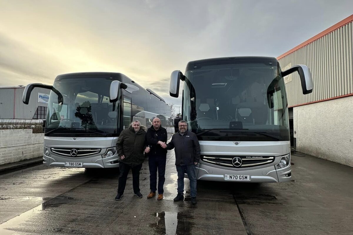 The first two New 2024 Mercedes Tourismos Arrived Today