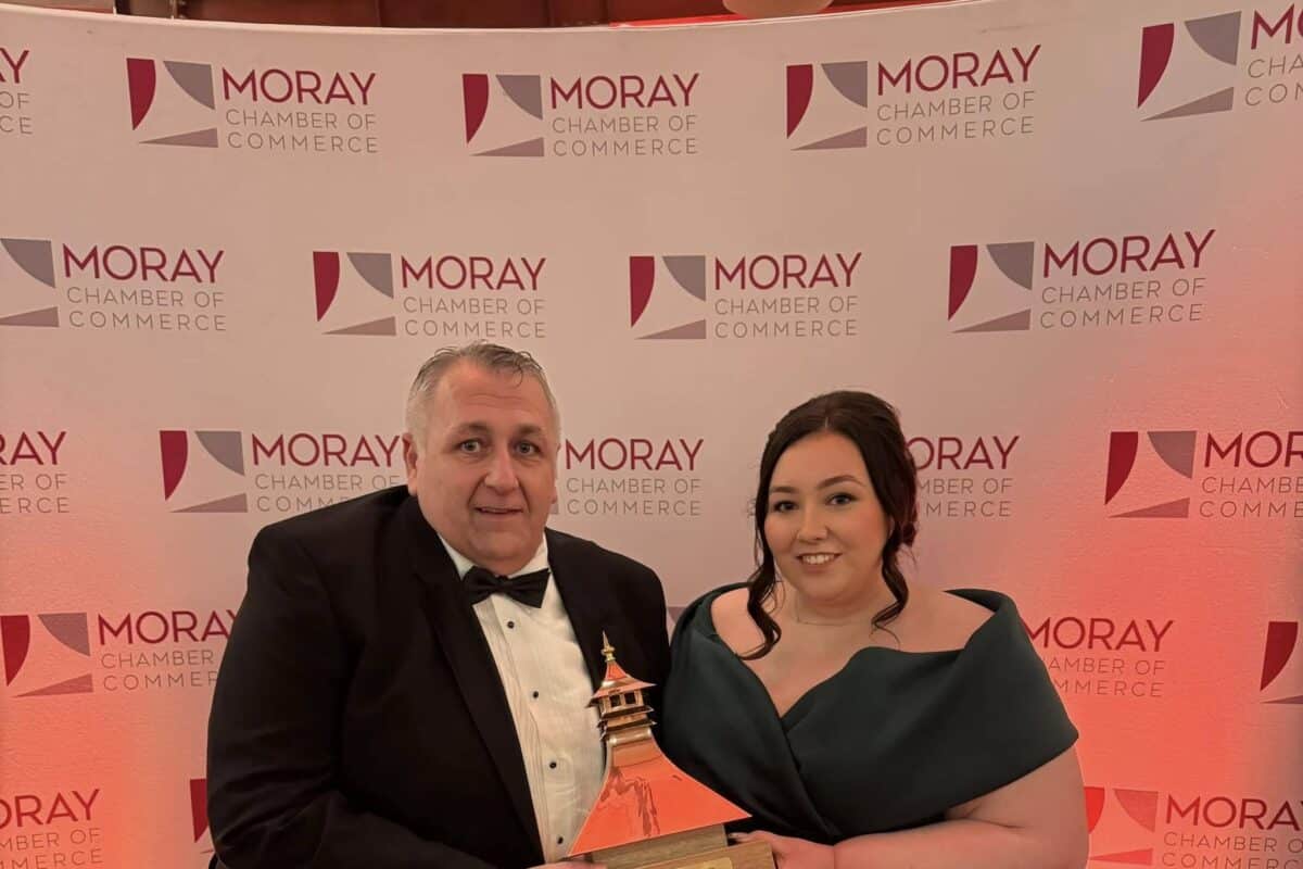Maynes honoured with the Moray Chamber of Commerce Main Business Award