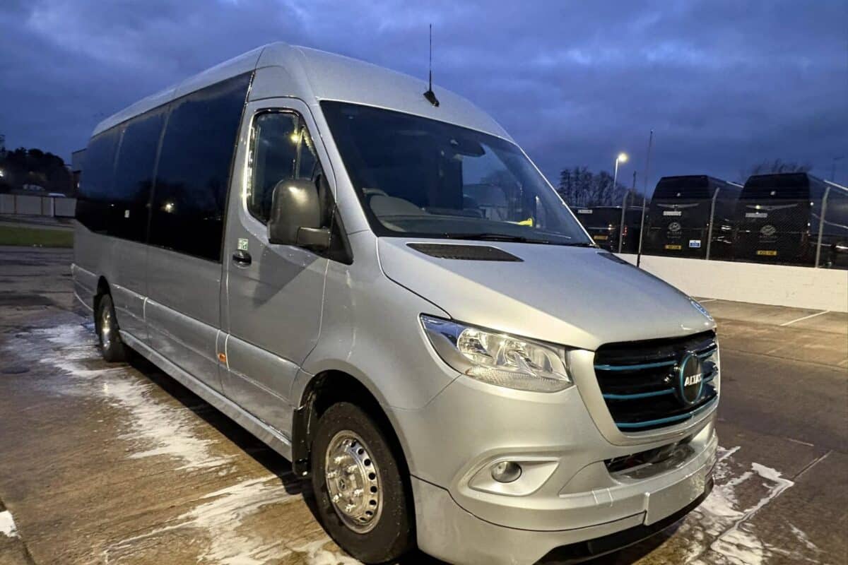 Our First Fully Electric Coach Has Arrived