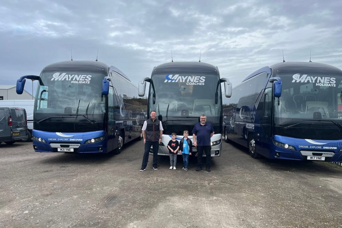 Maynes Take Delivery Of Another Three New Neoplans