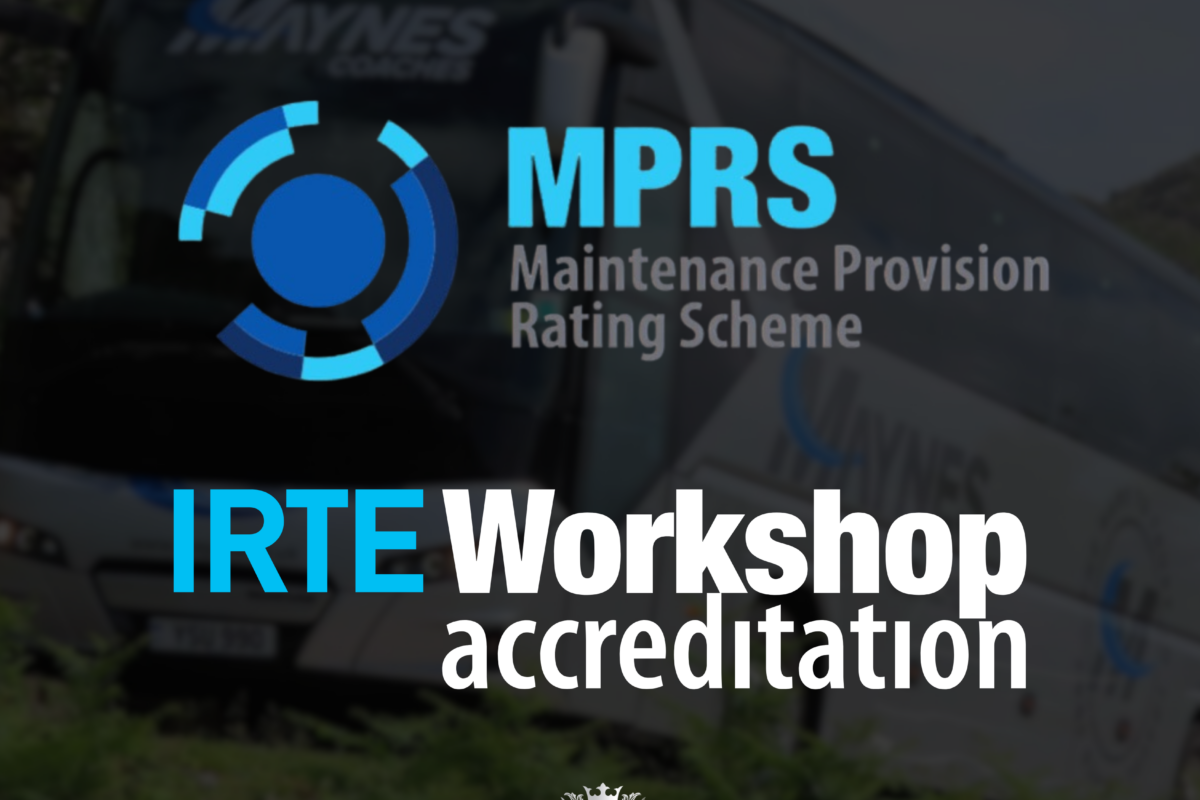 Maynes Awarded GOLD in MPRS And Gain IRTE Workshop Accreditation!